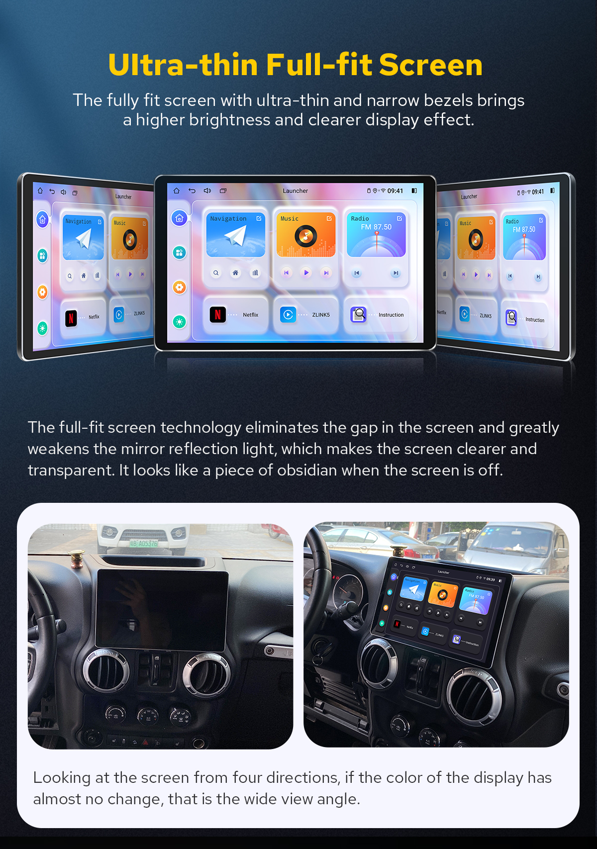 JOYING 10.1 Inch Qualcomm Snapdragon 6125 Car Radio